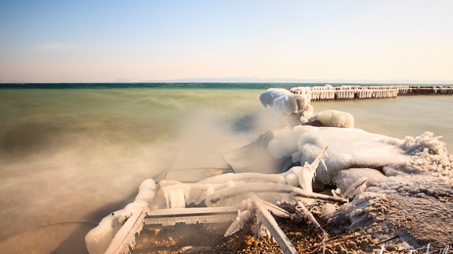 Le froid et la glace-Neuchâtel, février 2012