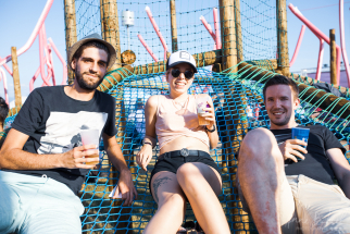 Axel, Caroline et Yoann.